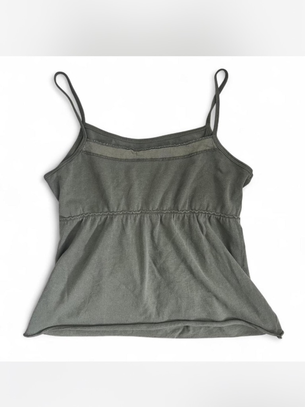 Brandy Melville Spaghetti Strap babydoll tank Top